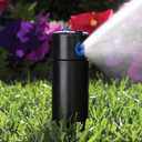 Hunter PGP-ADJ 3/4" Rotor Sprinkler, Adjustable 40 360 Arc, Gear Drive, 4" Pop Up Sprinkler, Lawn Irrigation Head, 2252 ft Spray Distance, Preinstalled 3.0 GPM Nozzle, 2 Pack