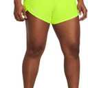Under Armour Women's Fly by Shorts, (731) High-Vis Yellow/ High-Vis Yellow/ Reflective, Medium