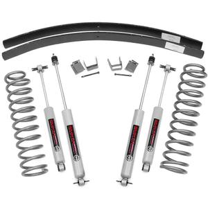Rough Country 3" Lift Kit for 1984-2001 Jeep Cherokee XJ 2WD/4WD - 670N2