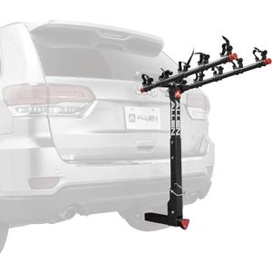 Allen Sports Deluxe Locking Quick Release 5-Bike Carrier for 2 in. Hitch, Model 552QR , Black