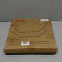 Fun Memories Corner Shelf Wall Mount, Floating Corner Shelves, Set of 2 Corner Wall Shelf Organizer, Rustic Wood Wall Storage Display Shelves for Living Room Bedroom Bathroom Kitchen, Rustic White (10.5"W x 10.5"D, White - Clean Minimalist Look)