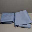 100% Blackout Curtains for Bedroom with Black Liner, 2 Panels Set Total Blackout Thermal Insulated Grommet Window Drapes Sound Proof Room Darkening Curtains,Blue B,52x88 in(WxL)