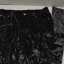 Men's Velvet Relaxed Vintage 60s 70s Bell Bottom Stretch Fit Classic Comfort Flared Flares Retro Leg Disco Pants, Size L