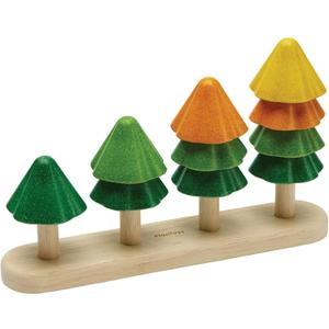 PlanToys Sort & Count Trees (5403) (Natur)
