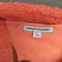 Amazon Essentials Women's Sherpa Long-Sleeve Mock Neck Full-Zip Jacket with Woven Trim,  Brown Coral Pink Color Block, XX-Large