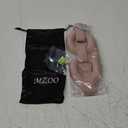 MZOO Luxury Sleep Eye Mask for Side Sleeper Men Women, Zero Eye Pressure 3D Sleeping Mask, Light Blocking Patented Design Night Blindfold, Soft Eye Shade Cover for Travel, Pink