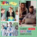 Yinkin Employee Appreciation Gifts Bulk Team Appreciation Pins and Keychain with Thank You Card for Staff Coworker