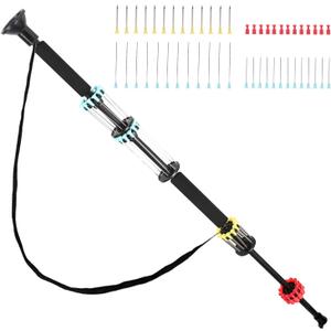 Blow Dart Gun 36" .40 Caliber Blowgun for Hunting Kit with 48 Long/Mid/Short Darts All Aluminum Made, with Sling, Tactical Grip and Optic Sight