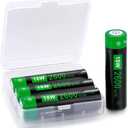 18W Rechargeable Battery case Set Ideal for Flashlights, Headlamps, Doorbells, RC Cars & Outdoor Garden Lights