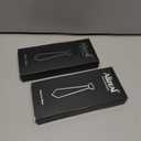 2 x Alizeal Mens Solid Color Tie with Pocket Square 3.15inches Necktie Set (#A1-114-magenta)