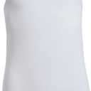 adidas Club Girls Tank Top - White (White, M)