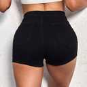 VIPONES Jean Shorts Womens High Waisted Stretchy Sexy Butt-Lifting Hot Denim Shorts Small
