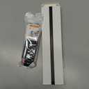 Compatible with Apple Watch Band 44mm(Series 6/5/4/SE), Stainless Steel iWatch Bands with 2 Pack Tempered Glass Case for Series 11/10/9/Ultra 3 2/8/7/6/5/4/3/2/1/SE for Men (Black)