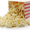 36 Pcs Popcorn Boxes, Mini Paper Popcorn Box, Container for Movie Night Decorations, White and Red Stripes
