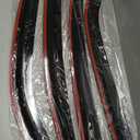 Window Visors Rain Guards for 2006 2007 2008 2009 2010 Dodge Charger, Out-Channel Window Vent Wind Deflectors Visors Shades for 06-10 Charger