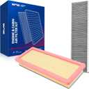 KAX CA10694 CF10733 Engine & Cabin Air Filter for Mini Cooper