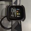 Fitbit Versa 2 Special Edition Health and Fitness Smartwatch with Heart Rate, Music, Alexa Built-In, Sleep and Swim Tracking, Smoke Woven/Mist Grey, One Size (S and L Bands Included)