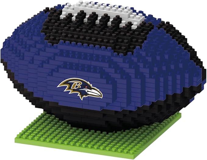 foco NFL Unisex-Adult 3D BRXLZ Team Logo Football