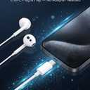 2 Pack USB C Headphones for iPhone 18/17/16, iPad, Mac for Most USB C Jack | Type C Earbuds Wired Earbuds with Mic & Remote Control Earphones, Compatible with iPhone18/17/16/15, iPad and Most USB C Jack