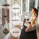 Happy Retirement Gifts for Woman Men, Funny Retirement Wind Chimes & Party Decorations, Going Away Gifts for Coworker Women Colleague Boss Teacher Nurse Military,32"