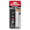 Velcro Brand Heavy Duty Squares with Adhesive | 4 Sets, White | Industrial Strength Hook and Loop Fasteners | Holds 10 Pounds | Wall Mounting, Crafts, Tools
