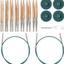 Knit Picks Options 2-3/4" Short Tip Interchangeable Knitting Needle Set (Sunstruck)