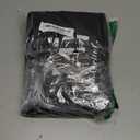 Under Grill Mat 42×30 Inch for Outdoor Charcoal, Flat Top, Smokers, Gas Grills.Oil-Proof and Water-Proof BBQ Fireproof Mat Protects Deck Grass, Indoor Fireplace Mat, Black