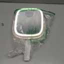 Mocado Makeup Mirror with Lights, 1X/20X Magnifying Mirror with Light, Vanity Mirror with 3 Colors Lights, Height Adjustable Lighted Makeup Mirror, Double Sided 360Rotation, Memory Function (White)