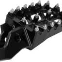 Foot Pegs for Surron Ultra Bee,7075 Aluminum CNC Footpegs Footrests Pedals for Dirt Bike Sur Ron Ultrabee Black
