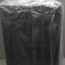 BYBYME Corduroy Tri-Folding Mattress, 6 Inch Gel Folding Mattress Topper, Foldable Soft Guest Bed Camping Pad, Washable Cover (Dark Gray, Twin) (Carbon Grey)