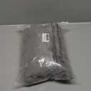 Grey Sheer Curtains 84 Inches Long for Living Room Bedroom Boho Pom Pom Curtains 2 Panels Set, Back Tab Rod Pocket Curtain Easy to Install Semi Sheer Modern Aesthetic Drape,Grey 52x84