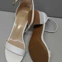 DREAM PAIRS Womens Low-Chunk Low Heel Pump Sandal 5