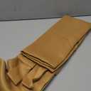 Sun Zero Easton Energy Saving Blackout Tab Top Curtain Panel, Gold, 40" W x 84" L (1 Panel)