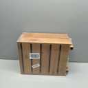 Outdoor Steps 3.5'' Height, Wooden Step Platform 35 Length, Step Stool with Non Slip Pads, Wooden Platform, Step for Outside, Wooden Platform for Bathroom, Kitchen, Bed(Oak)