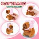 Kawaite Cute Capybara Stuffed Animals for Girls and Boys, Guinea Pig Animal Plush Toys, Mini Plushies, Stuffed Capybara Plush Toys for Valentine's Day Gifts, Easter Egg Fillers, Basket Stuffers