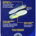 Dr. Scholl's Extra Support Shoe Insoles for Women, Size 6-11, 1 Pair: Designed for Plus-Size and Tall Women, Arch Inserts - Helps Reduce Lower Back Pain and Foot & Leg Fatigue