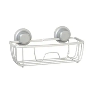 Style Selections Satin Nickel Aluminum Hanging Shower Caddy 10.26-in x 5.11-in x 3.06-in
