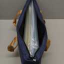 GUSTARIA American Mahjong Game Set, 166 Premium White Tiles, 4 All-in-One Color Rack/Pushers, Complete Mahjong Set Blue Carrying Bag