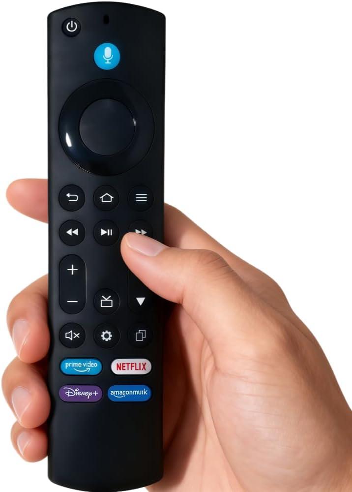 New Voice Replacement Remote Control Fit for Insignia NS-24F201NA23 NS-32F201NA23 NS-42F201NA23 NS-43F301NA25 NS-50F301NA24 NS-65F301NA23 Smart TV