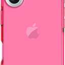 ArtsEvo Designed for iPhone 16 Case, 6.6ft Drop Protection, Full Body Screen Camera Protective Phone Case, Hotpink