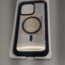 Miracase Magnetic for iPhone 15 Pro Max Case 6.7'' [Compatible with Magsafe] Full-Body Drop Proof Bumper Phone Case for iPhone 15 Pro Max with Built-in 9H Tempered Glass Screen Protector,Blue