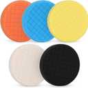 AVID POWER 6 Inch Buffing Polishing Pads 5Pcs for 6 Inch Backing Plate, Compound Buffing Sponge Pads for Car Buffer Polisher Compounding, Polishing and Waxing