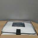 Vera Wang - Queen Comforter Set, Naturally Soft Cotton Bedding w/Matching Pillowcases, Crisp & Smooth w/a Lightweight Feel, 3 Piece Bed Set (Threaded Basketweave White)