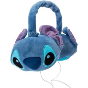 Generic 1616Holdings Stitch Plush Wired Headphones, Blue