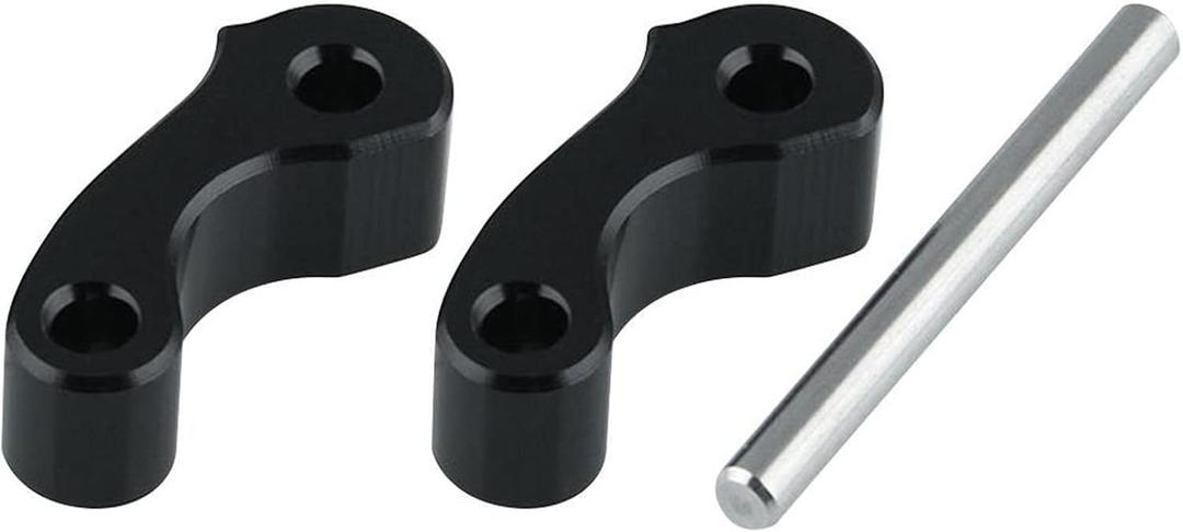 Window Latch Hinge Pivot for First Gen Tacoma Tundra Rear Quarter Window 1995-2004 Tundra 2000-2006 Xtracab 2pcs (Black)