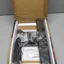 Hemudu Universal Swivel TV Stand/Base Table Top TV Stand for 21 to 50 inch TVs with 90 Degree Swivel, 4 Level Height Adjustable, Heavy Duty Tempered Glass Base, Holds up to 99lbs, HT02B-002