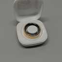 Smart Ring with Sleep Monitoring, Step Counting, Heart Rate, Blood Oxygen for iPhone and Android, No Subscription Fee, IP68 Waterproof Health Tracker (Rose Gold, 8)