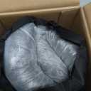 KSIIA Washable Dog Bed Deluxe Plush Dog Crate Beds Comfy Kennel Pad Anti-Slip Pet Sleeping Mat for Large, Jumbo, Medium, Small Dogs Breeds, 17" x 12", Dark Grey