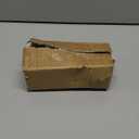 4Pcs 1.5 Inch Heavy Duty Caster Wheels Swivel Casters with Brake and M8 Threaded Stem, Loading 50kg/110lbs Black Rubber