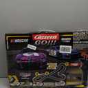 Carrera GO 62582 NASCAR Talladega Competition Electric Powered Slot Car Racing Kids Toy Race Track Set Includes 2 Hand Controllers and 2 Cars in 1:43 Scale